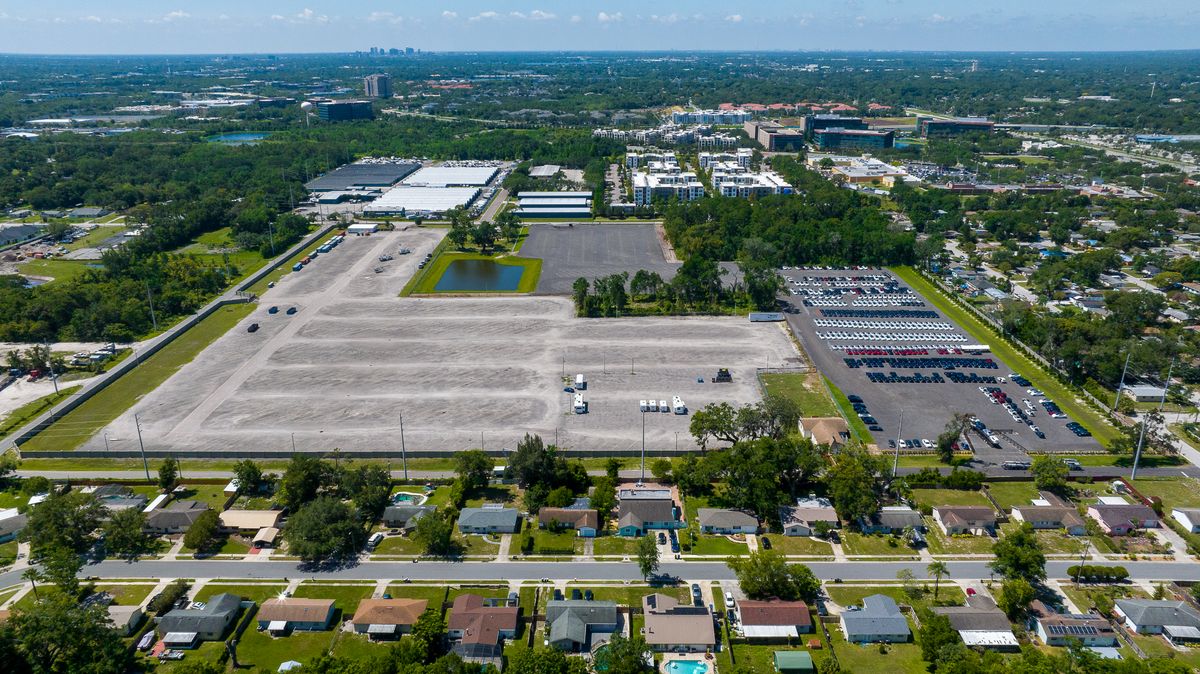 RV Storage Depot, Altamonte Springs, Florida.